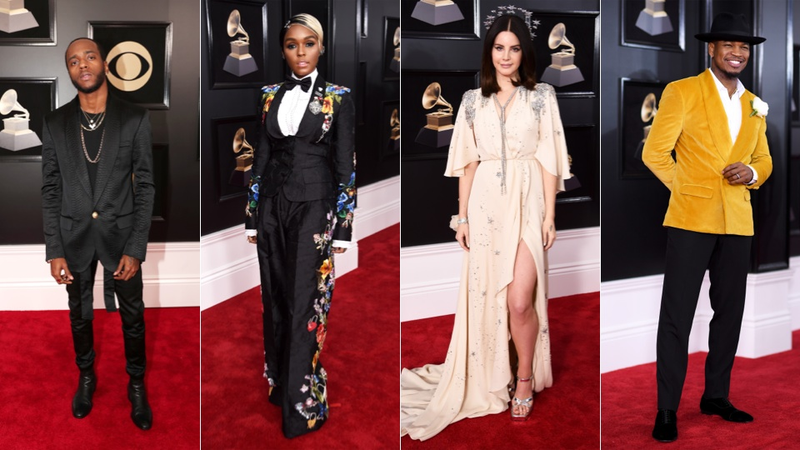 Illustration for article titled Wear a White Rose If We Should Send Help: Every Look on the Grammys Red Carpet